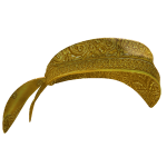 (CODE: BDG) 24K Gold Y2K Bandana