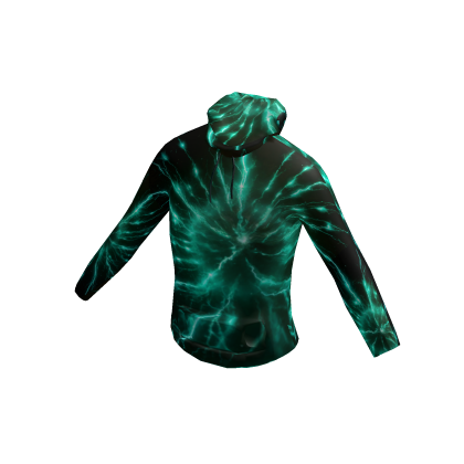 Cyan Burst Hoodie thumbnail