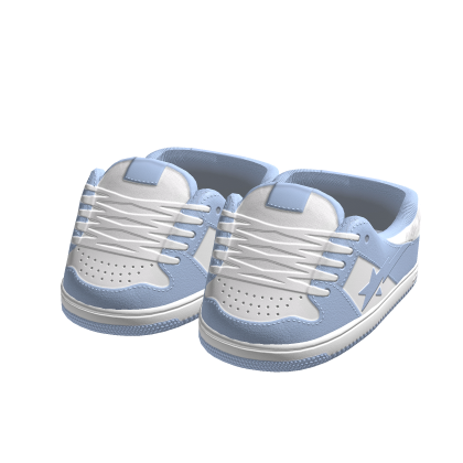 Low Blue Sneaker [READ DESCRIPTION] thumbnail