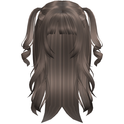 Lush Dreamy Curly Twintails (Milktea) Roblox item