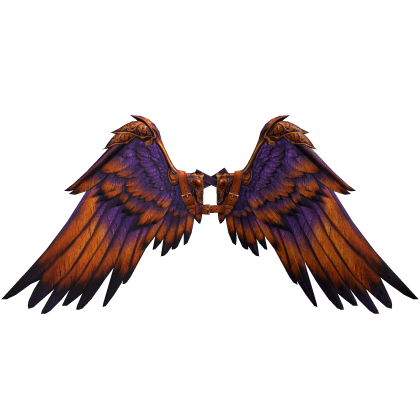 Orange/Purple Halloween Icarus Wings (Addon) Roblox item