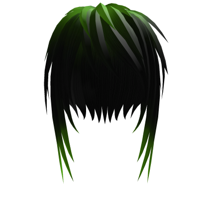 Black & Green Emo Scene Y2K Hair Roblox item