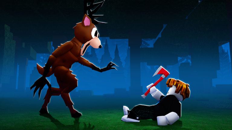 Official Roblox screenshot 3 for 99 Nights in the Forest