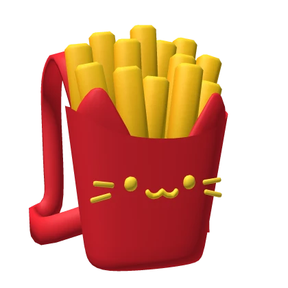 French Fries Cat BackPack 3.0 | Roblox Item - Rolimon's