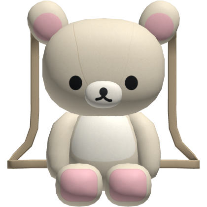 Cute Korilakkuma Bear Plushie Backpack [1.0] Roblox item