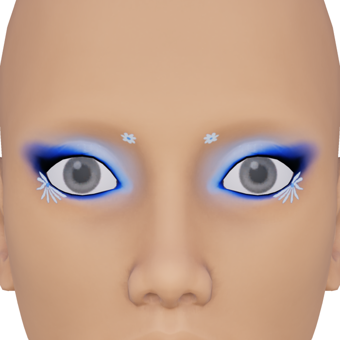 Blue Daisy Eyeshadow