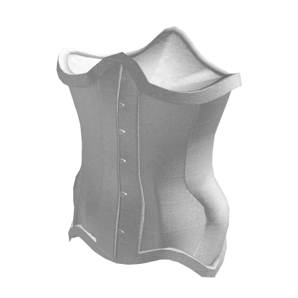 White Simple Corset