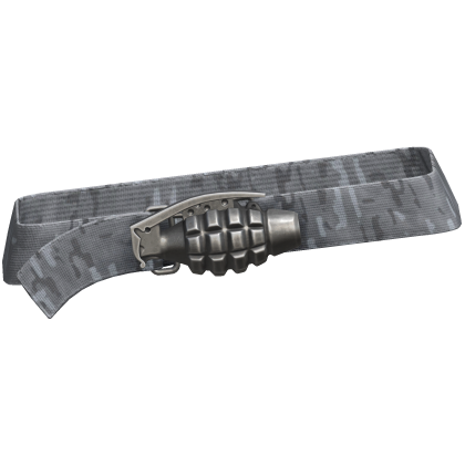 Y2k Grunge Grenade Belt White Camo 3.0 Roblox item