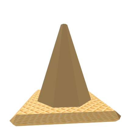 Waffle traffic cone [+]