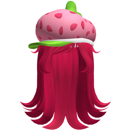 Strawberry Shortcake Hair w/ Hat
