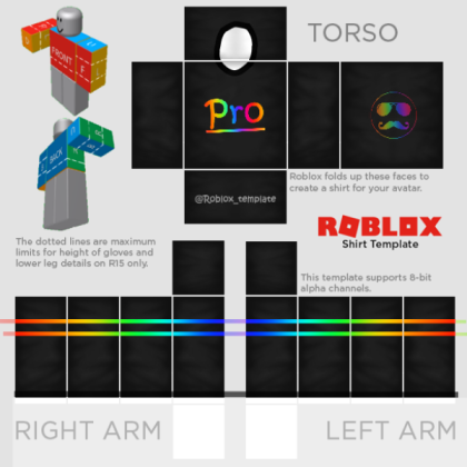 shirt template Roblox decal