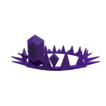 Purple Rampage Crown