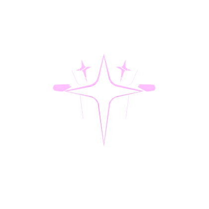 Neon Pink & White Sigil Crown