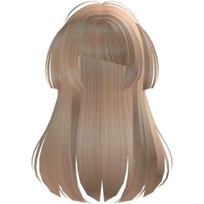Blonde Long Doll Hair with Mini Pigtails