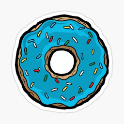 Owe's Blue Sour Donuts Hangout Game Join Group