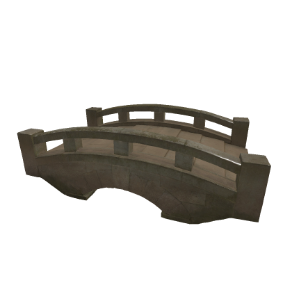 Realistic Japanese Stone Bridge