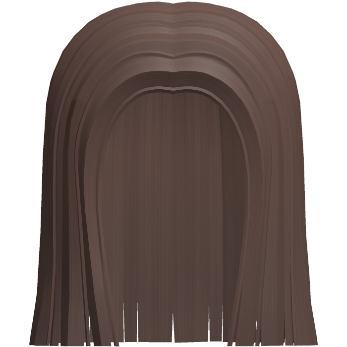 Short Straight Hair (Brown)