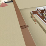 A village in a desert