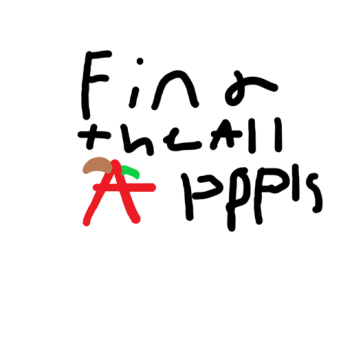 Find all the apples