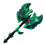 Black Emerald Titanic Axe