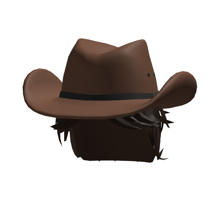 Messy Hair + Cowboy Hat