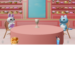 Bunny Pancake, Cat Milkshake icon