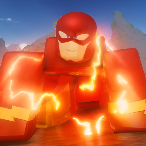 THE FLASH The Fastest Man Alive official Roblox game thumbnail
