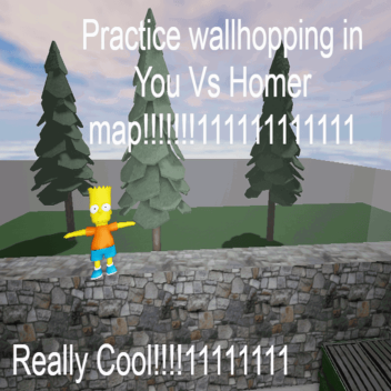 You Vs Homer Wallhopping Practice