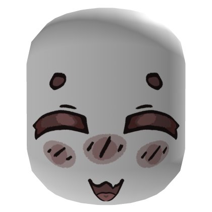 Smiling Cute Soft Face Roblox item