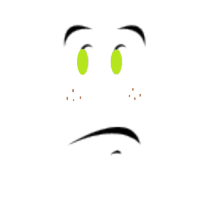 Green Freckles Roblox decal