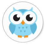 Cute Big Eyed Owls