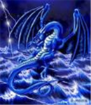blue dragons