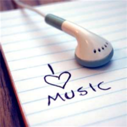 i love music Roblox decal