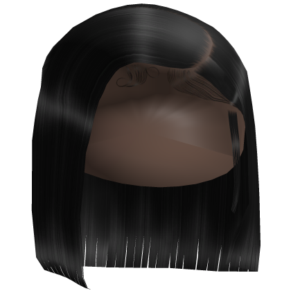 𝓭 Straight Side Part Bob (Black)