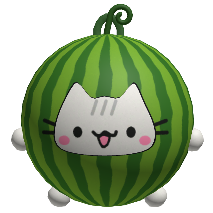 Green Watermelon Cat Bag