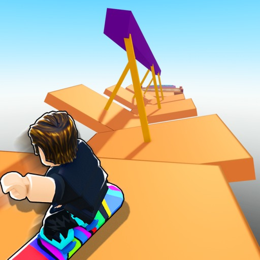 [UPD] Snowboard Obby ❄ World 8 official Roblox game thumbnail