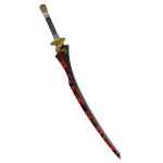 Red Sparkle Time Sword