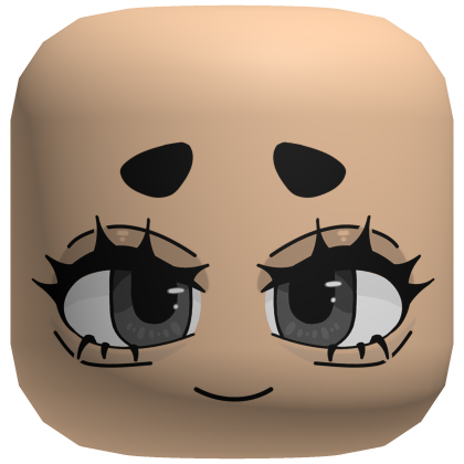 Cute Chill Sleepy Shy Preppy Face Roblox item