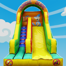 🌈 Inflatable Obstacle Course Obby Parkour!