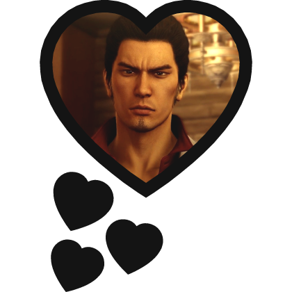 Kazuma Kiryu Thinking Hearts Yakuza