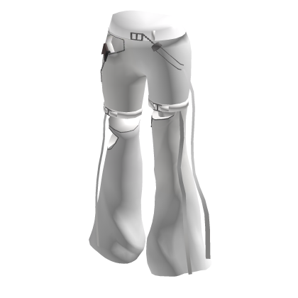 White Strap Trousers thumbnail
