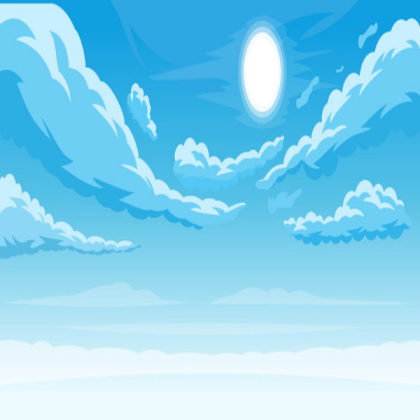 Cartoon Sky 1 Roblox decal