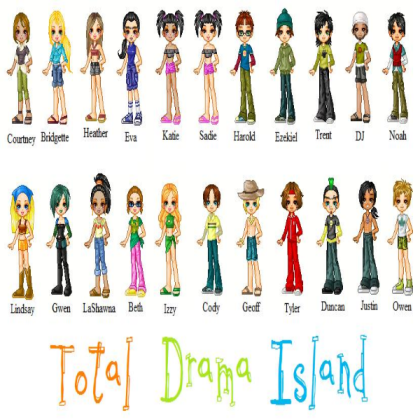 Total Drama Pixel Poster Roblox decal