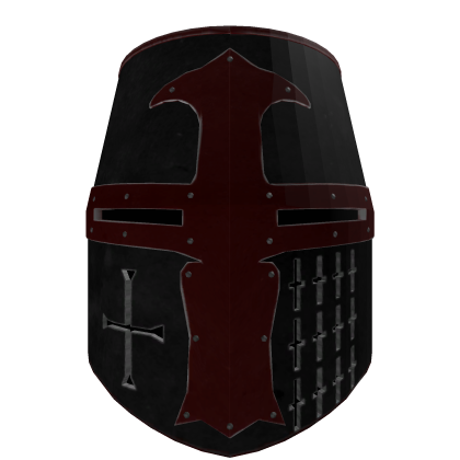 Red Dark Crusader Knight Helmet Roblox item
