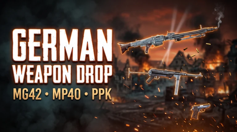 German Weapon Drop