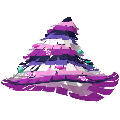Halloween Candy Witch Hat Purple [Piñata]