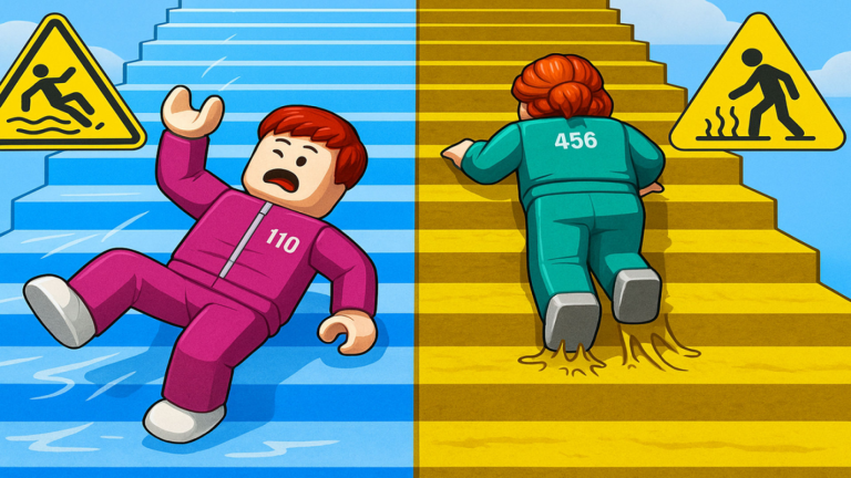 Climb Slippery Stairs 🏆 screenshot 1