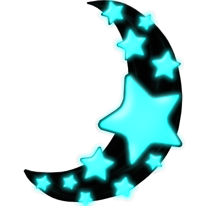 [Emissive] Lunar Companion Crescent Stars (Addon) Roblox item