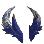 Kintsugi Traditional Porcelain Wyvern Quest Horns