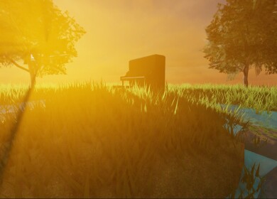 Piano Sunset!